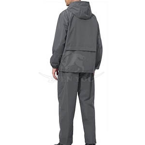 Ensemble coupe-vent respirant pour homme, fabriqué au Pakistan, veste et pantalon, idéal pour les activités de plein air au printemps et en automne - Product Image 2