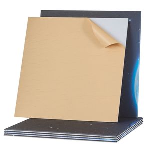 Set di 6 Pannelli Acustici Art Deco 180 x 120 x 1 cm, Piastrelle Fonoassorbenti Autoadesive Decorative per Pareti - Product Image 4