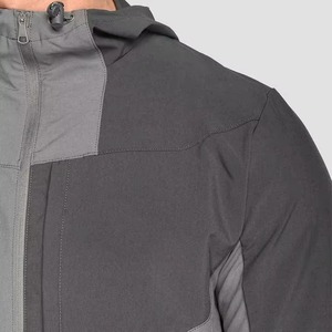 Men Custom Windbreaker Running Suit Waterproof Athletic Tracksuit OEM Wholesale Supplier Men <b>Soft</b> <b>Shell</b> <b>Hooded</b> <b>Jacket</b> Set Color - Product Image 6
