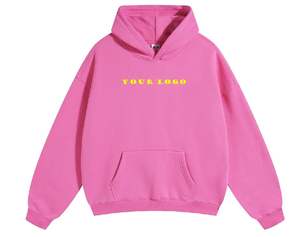 Sudadera con capucha de forro polar con hombros caídos, estilo urbano, informal, superventas, de fabricante OEM, para hombre - Product Image 5