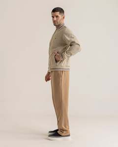 Veste classique pour homme sur mesure, style universitaire, veste bomber de baseball, vêtement d'extérieur décontracté, qualité supérieure - Product Image 2