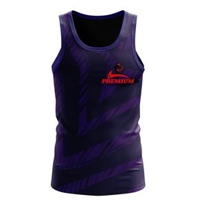 Camiseta sin Mangas Sublimada de Estilo Moderno, Tejido Ligero, Ajuste Cómodo, Alta Definición de Color - Product Image 1