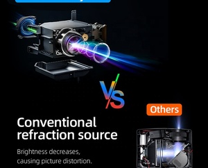 Proyector de Video AUN U002 Android 1080p 4K para Cine en Casa, Full HD LCD, Google Smart TV, Altavoz HIFI Inalámbrico de Última Generación - Product Image 6