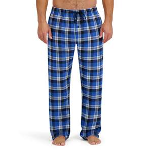 Pantalon de pyjama à carreaux pour homme, léger et décontracté, bas de pyjama, vente en gros, OEM, logo personnalisé, nouveaux produits très demandés - Product Image 3