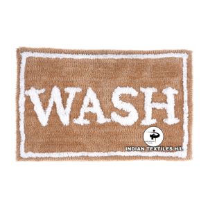 Tapis de bain personnalisés en coton à séchage rapide, design exclusif, fabrication mécanique, pour salles de bain - Vente chaude en gros - Product Image 6