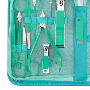 Professional Manicure Pedicure <b>Kit</b> Stainless Steel 5-in-1 <b>Nail</b> Clipper Trimming Scissors Cuticle - Product Image 4