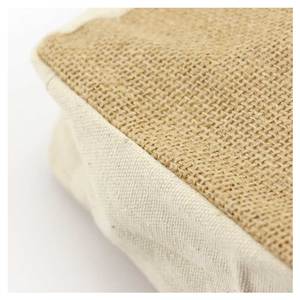 Natural Jute and Cotton Zipper Pouches Eco-Friendly <b>Packaging</b> <b>Materials</b> - Product Image 5