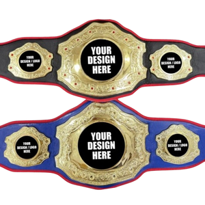 Ceinture de championnat vierge personnalisable, ceinture de titre de lutte, ceinture de collection sportive haut de gamme, design personnalisé de haute qualité - Product Image 6