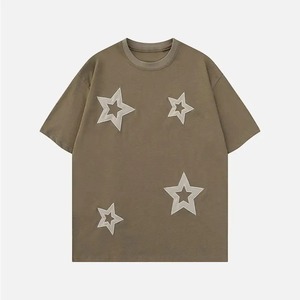 Camiseta con Estampado DTF para Hombre, Estilo Urbano, Tendencia Moderna, Sensación Suave, Opción de Moda Relajada para Uso Diario - Product Image 5