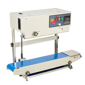Machine de scellage thermique semi-automatique en acier inoxydable pour l'emballage de sachets alimentaires, capacité de 5 kg, moteur électrique - Product Image 5
