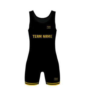Combinaison de lutte personnalisée OEM pour hommes, confortable et compressive, pour les sports et les activités collectives - Product Image 2