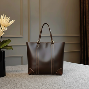 Bolsos de Mano de Cuero Genuino Personalizados al por Mayor para Mujer, Nueva Bolsa de Hombro de Gran Capacidad, Cierre de Cremallera, Precio Razonable en Oferta - Product Image 3