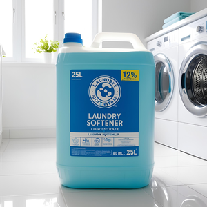Suavizante de telas de lavandería industrial de 25L 12% activo con frescura lila y cítricos Suministro a granel OEM - Product Image 1