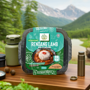 Dựa trên thực vật tự sưởi ấm cay <span class=keywords><strong>Rendang</strong></span> thuần chay mực gạo ngay lập tức sẵn sàng để ăn chay On-The-Go bữa ăn vặn lại định dạng đóng gói - Product Image 6