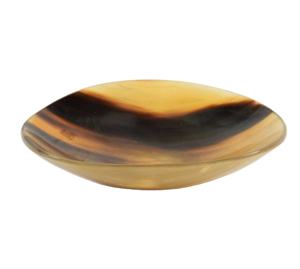 ชามเขาควายขนาดเล็กเงางามเป็นพิเศษสำหรับตกแต่งประเภทสินค้าจริงจากธรรมชาติขนาด65มม. ทำด้วยมือ - Product Image 1