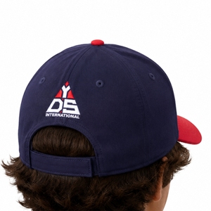 Unisex Custom Premium Embroidered Baseball Cap Adjustable <b>Strip</b> Custom Headwear Curved Brim Design Adjustable Back Closure - Product Image 5
