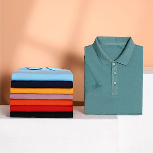 Nouveau design, polo à manches courtes uni en vente, services OEM, fabrication sur mesure, polos pour hommes de haute qualité - Product Image 6