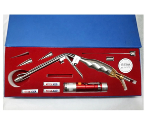 Medical Hemorrhoid Ligator Set Double Head Fiber <b>Optic</b> Suction System Reusable Surgical <b>Instrument</b> Hemorrhoid Suction Ligator - Product Image 2