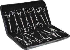 Kit d'outils professionnels et de haute qualité en acier inoxydable allemand pour le piercing corporel, à utiliser pour le piercing corporel et les interventions chirurgicales générales. - Product Image 5
