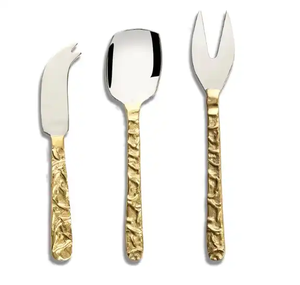 Excellent Quality Kitchen <b>Cheese</b> Knife <b>Set</b> Luxury Design Gadgets <b>Cheese</b> <b>Set</b> 3 Piece For Home And Hotel Uses In Bulk - Product Image 1