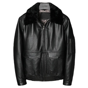 <b>Men's</b> Plus Size Casual Outwear Leather <b>Jacket</b> Padded Thin <b>Velvet</b> Motorcycle Coat with Hooded Collar Canvas Biker Style - Product Image 1