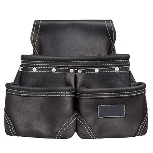 Bolsa de Herramientas de Cuero Genuino Resistente al Mejor Precio, Hecha a Medida para Electricistas, Carpinteros, Floristas, Bolsa de Trabajo de Alta Calidad y Estilo Moderno - Product Image 3