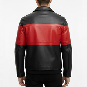 เสื้อแจ็คเก็ตฤดูหนาวไซส์ใหญ่สำหรับผู้ชาย ระบายอากาศได้ดี พร้อมปกคอตั้งแบบซิป แต่งขอบด้วยขนแกะ ขายส่ง - Product Image 2