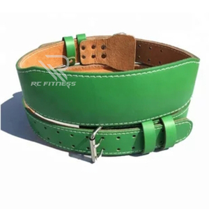 Cinturón de Cuero para Levantamiento de Pesas, Cinturón de Alta Resistencia para Gimnasio, Powerlifting, Culturismo, Entrenamiento de Fuerza, Sentadillas y Peso Muerto - Product Image 2