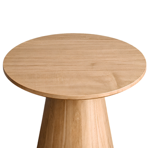Table basse moderne en teck avec étagère inférieure pour salons - Rachel & Natalie - Product Image 4