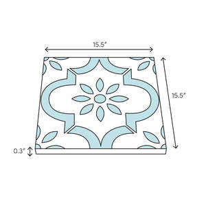 Azulejo de Cerámica DreamCraft en Color Natural/Tan para Decoración de Paredes y Pisos, Hecho en Vietnam - Product Image 2