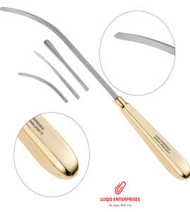 เครื่องมือผ่าตัดเสริมความงามใบหน้าแบบส่องกล้อง ดานิเอล เอนโดสโคปิก ฟอร์เดิร์ฟ อีลิฟเตอร์ ขนาด 23.5 ซม. ทำจากสแตนเลสสตีล - Product Image 1