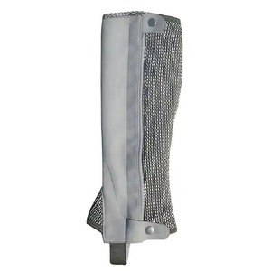 Premium Genuine Leather Horse Riding <b>Chaps</b> Adjustable Equestrian <b>Half</b> <b>Chaps</b> Professional Horseback Riding Safety Leg Covers - Product Image 3