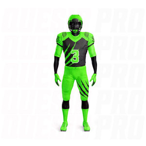 Nuevo Uniforme de Fútbol Americano para Hombre, Talla Grande, Personalizable, Servicio OEM, Poliéster Transpirable, Ropa Deportiva de Alto Rendimiento - Product Image 2