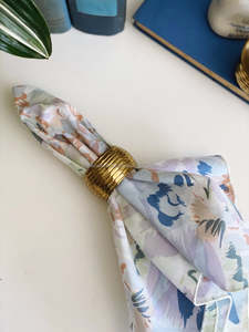 ห่วงรัดผ้าเช็ดปากโลหะสีทองหรูหรามีรูปทรงและขนาดที่กำหนดเองได้เหมาะสำหรับอุปกรณ์ครัวระดับพรีเมียมและการตกแต่งโต๊ะ - Product Image 6