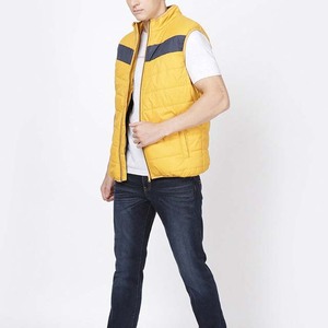 High Quality Custom Logo Stand Puffer Vest Men's Clothing Jackets Lightweight <b>Wind</b> <b>Breaker</b> Eco-Friendly Breathable Waistcoat - Product Image 2