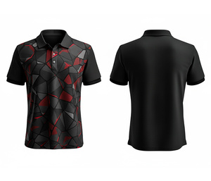 Polo de Sublimación Completa con Tecnología de Tejido Antipilling para Hombres, Mujeres y Jóvenes, de Secado Rápido y Ajuste Activo - Product Image 1