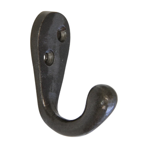 Heavy Duty Cast Metal Ball Tip Wall <b>Hook</b> Vintage Rustic <b>Single</b> <b>Coat</b> Hanger Matte Black Decorative <b>Hook</b> for Entryway and Wardrobe - Product Image 2