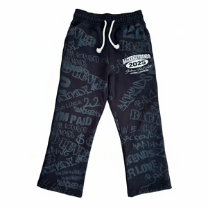 Ensemble jogging personnalisé imprimé sur toute la surface, streetwear, 400 g/m², 2 pièces, design de créateur, 100 % coton, tissu technique confortable et respirant - Product Image 3