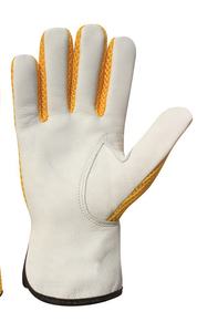 Professional Goat Grain <b>Leather</b> Anti-Slip Reinforced Cuff <b>Gardening</b> General Work Safety <b>Gloves</b> Wholesale - Product Image 2