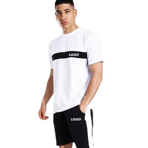Ensemble T-shirt et short respirant pour homme, style streetwear été, idéal pour la course et le jogging, manches courtes, livraison directe - Product Image 6