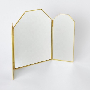 Hiện Đại Sang Trọng Kim Loại Trang Trí Đơn Giản Gương Tường Nghệ Thuật Và Bảng Top Cho Phụ Nữ Trang Điểm Thay Đồ Phòng Khách Trang Trí Nội Thất Gương Khung - Product Image 6