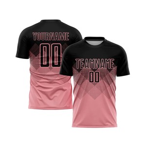 Custom Sublimated <b>Soccer</b> Jersey Men's Black Orange Team Name Number Moisture Wicking Short Sleeve Regular Fit Adult Apparel - Product Image 3