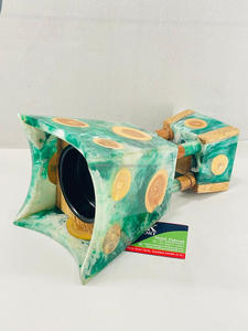 Quemador de incienso de madera de resina premium hecho a mano con diseño natural para oración tradicional, yoga, spa y uso diario tranquilo. - Product Image 4