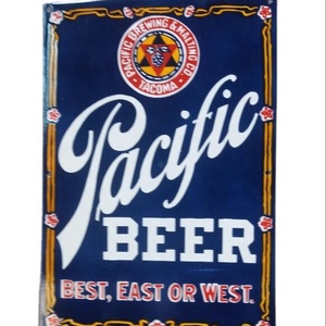 Letreros de Porcelana Esmaltada Curvos de Diseño Personalizado Único, Grandes, Estilo Harley, para Maratones, Artesanías Metálicas - Product Image 3