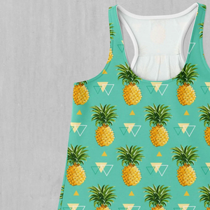 Women's Casual Athletic Tank Tops Quick Dry Polyester Spandex Sports Sleeveless T-Shirt Custom Print Women's Sublimation Tank - Product Image 6