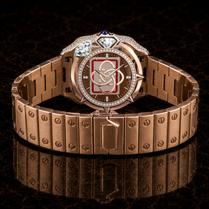 Reloj de Lujo para Hombre con Diamantes Moissanite, Completamente Adornado con Piedras VVS, Reloj de Pulsera - Product Image 4