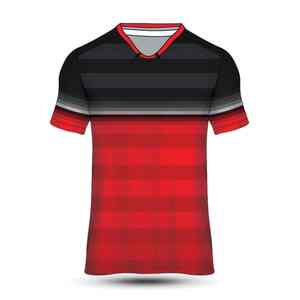 Chemises en coton à manches courtes personnalisées avec logo, style rugby et golf, chemises rayées pour femmes - Product Image 4