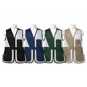 Gilet de tir à la volaille Skeet Pigeon, sans manches, unisexe, respirant, en tissu extensible, polyester, vêtements de performance pour la chasse, adulte - Product Image 1