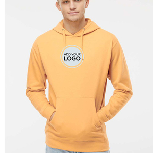 Sweat à capuche unisexe uni en gros, équivalent SS4500, avec logo personnalisé et impression en relief - Product Image 3