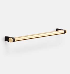 Poignée de meuble tendance en laiton mat, personnalisable, pour chambre et cuisine, poignée de tiroir en T, laiton métallisé - Product Image 1